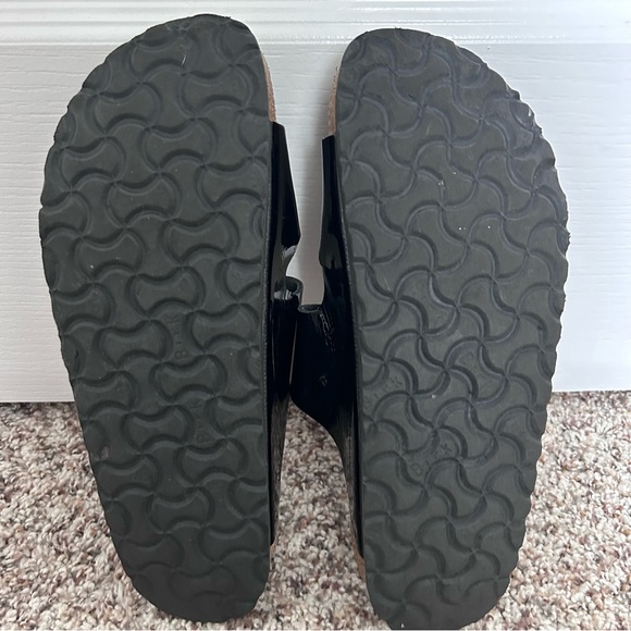 Birkenstock Arizona Women’s Black Double Buckle Sandals Size EU 39 Size 8.5 - Picture 6 of 10